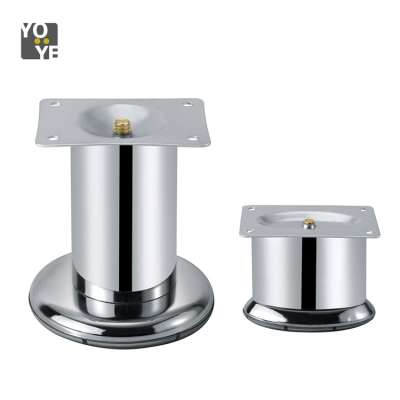 Wholesale  adjustable decorative replacement chrome, cast iron furniture cabinet sofa feet