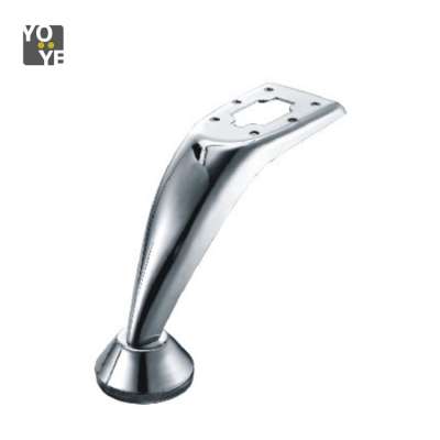 Decorative metal furniture feet, chrome metal chair legs